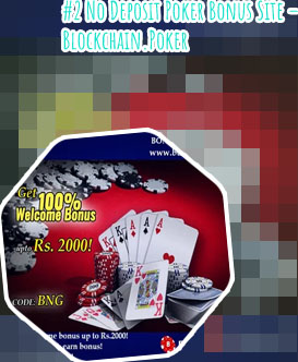 Free poker signup bonus