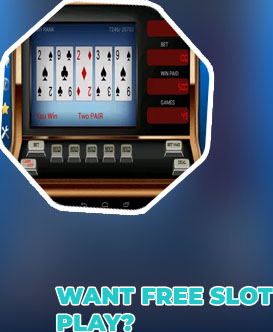 Free slot machine poker games