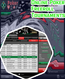 Top online poker freerolls